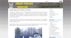 Desktop Screenshot of lodz.zwiazek-strzelecki.pl
