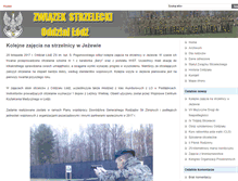 Tablet Screenshot of lodz.zwiazek-strzelecki.pl
